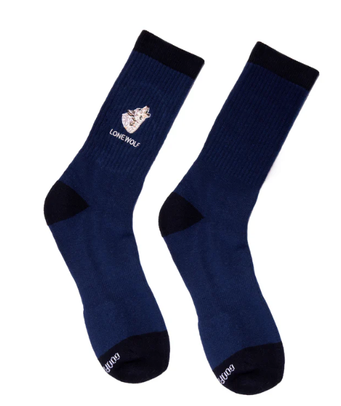Goorin Bros " Moon Kick" Socks in Navy Color