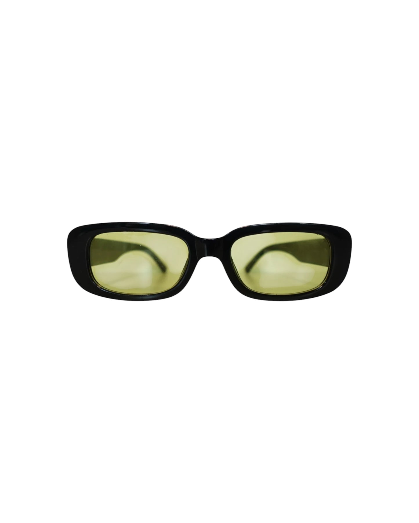 ROXIE, Rectangular sunglasses for men and women orange lens UV400 protection