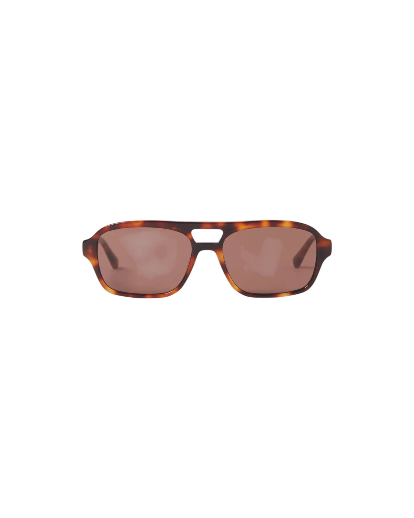 Burt Tortoise, Geometric sunglasses for men and women brown lens UV400 protection