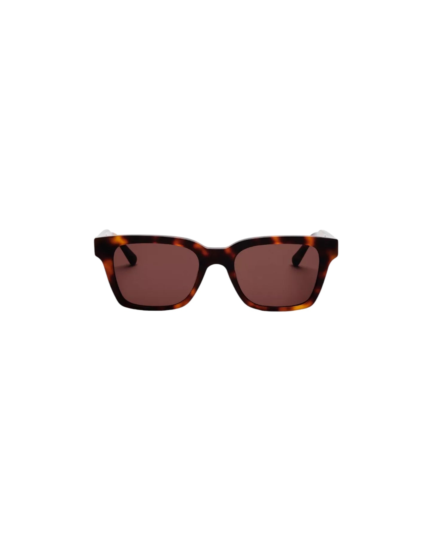 Dean, Rectangular sunglasses for men and women brown lens UV400 protection