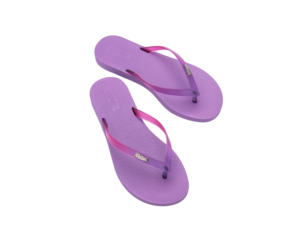 Melissa Sun Venice Flipflops In Purple