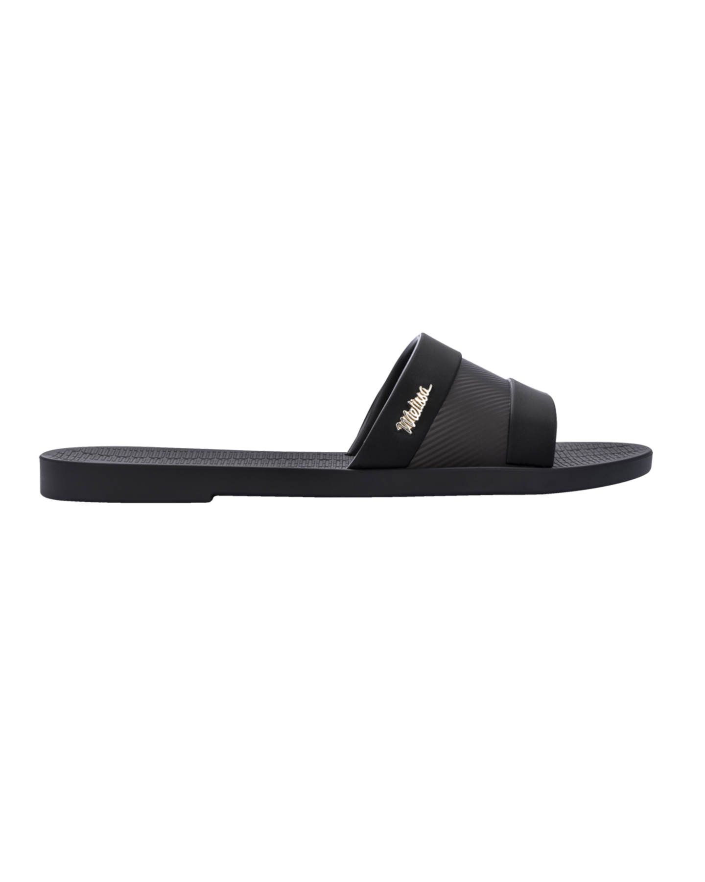 Melissa Sun Hollywood Sliders In Black