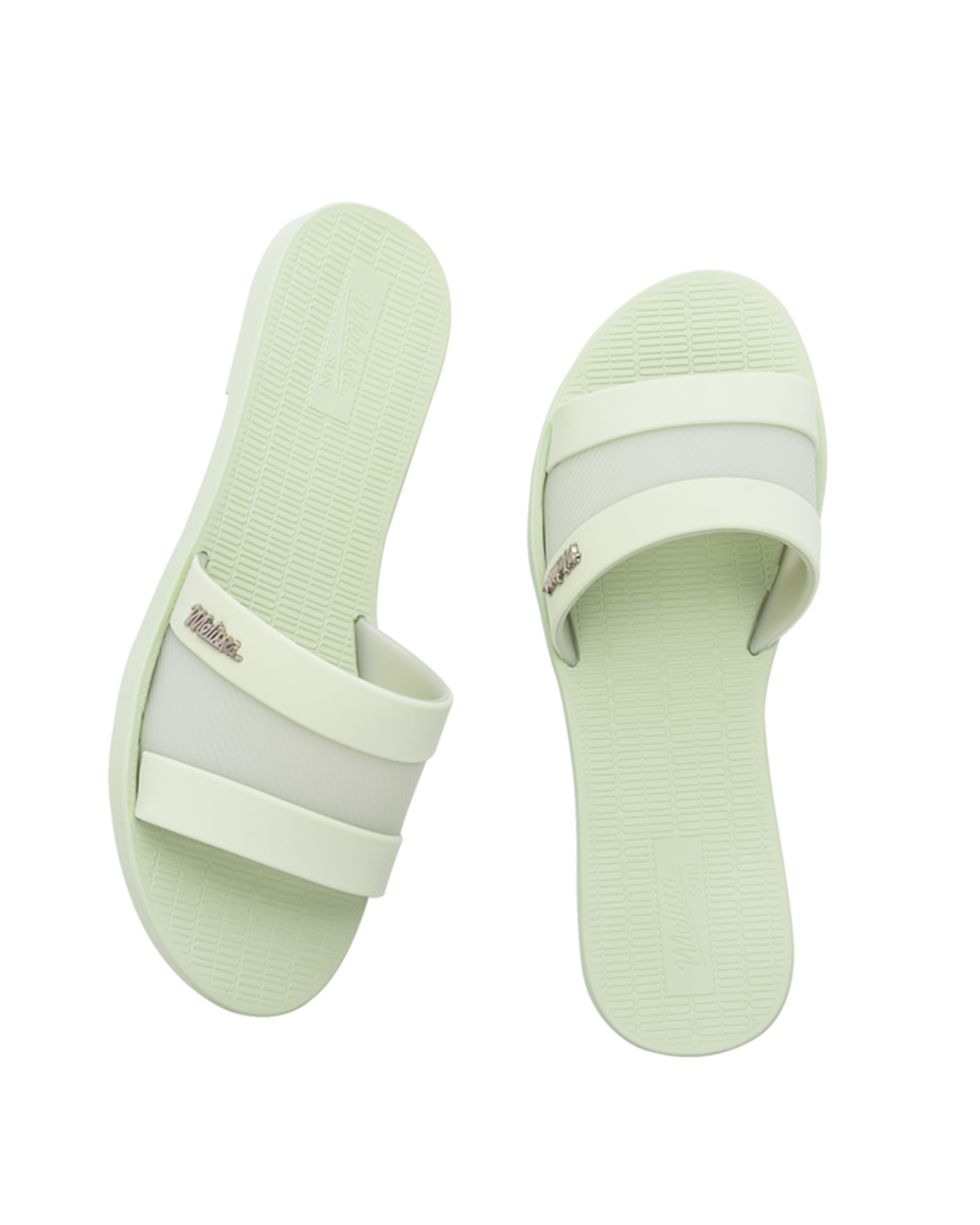 Melissa Sun Hollywood Sliders In Green
