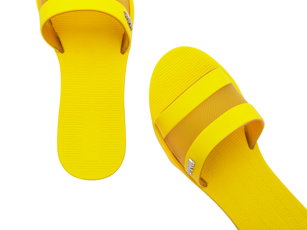 Melissa Sun Hollywood Sliders In Yellow