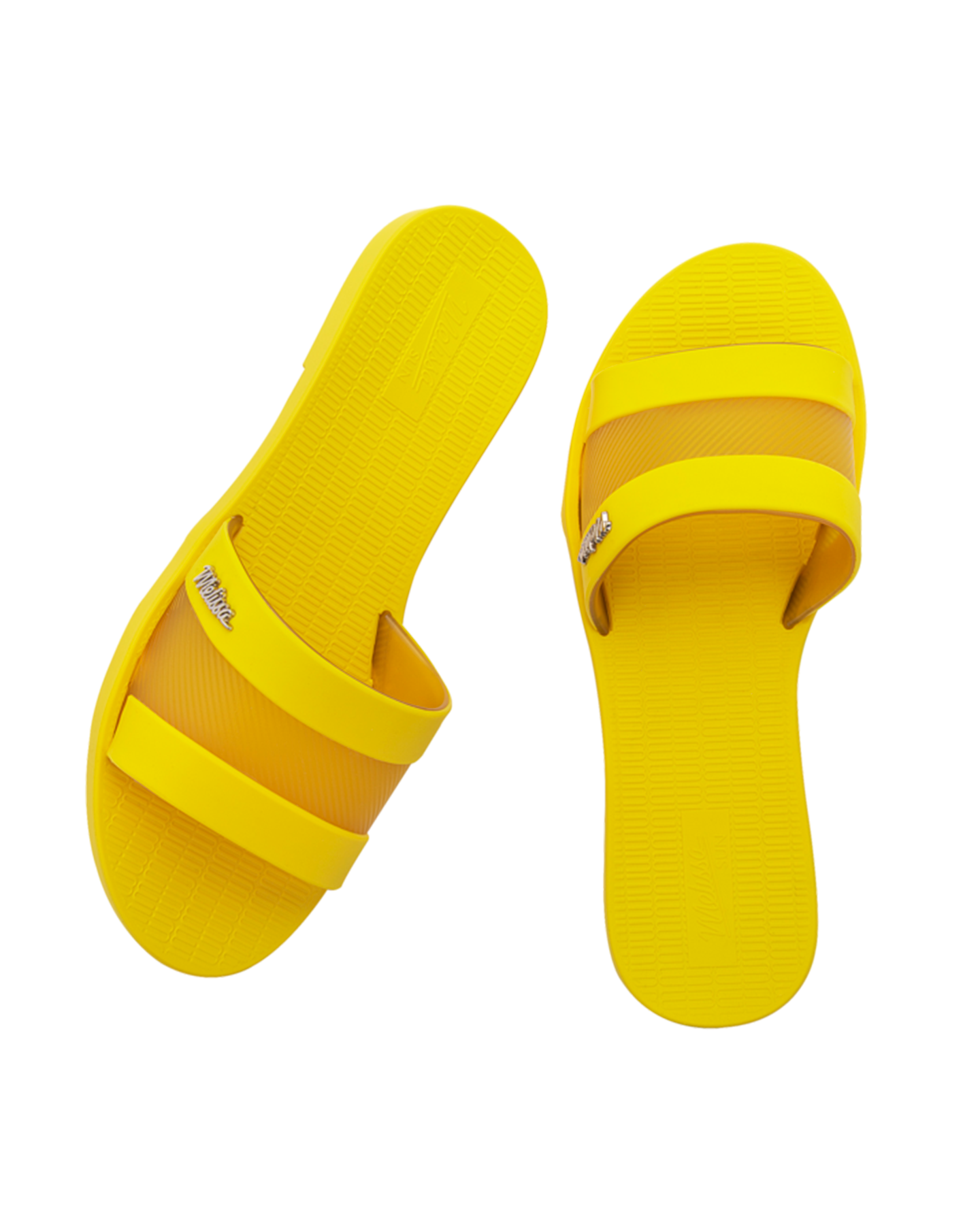 Melissa Sun Hollywood Sliders In Yellow