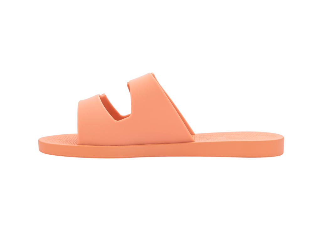 Melissa Sun Malibu Sliders In Orange