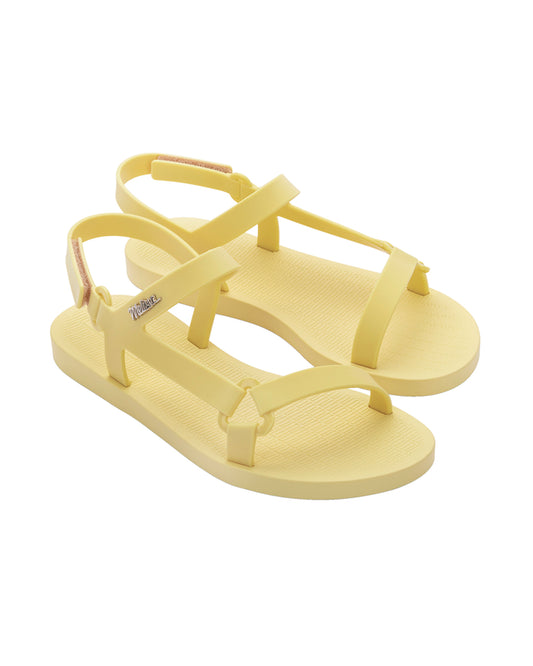 Melissa Sun Downtown Sandal In Yellow