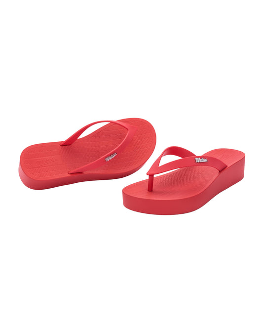 Melissa Sun Venice Platform in Red
