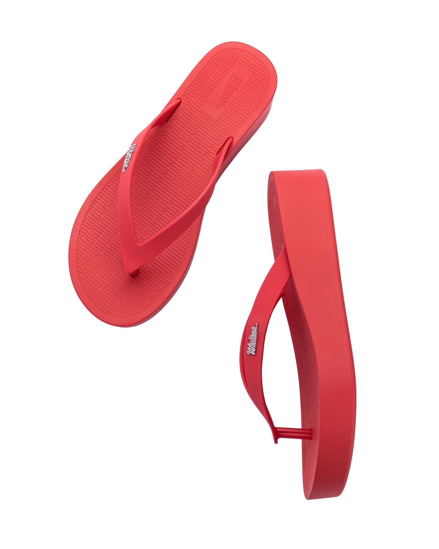 Melissa Sun Venice Platform in Red