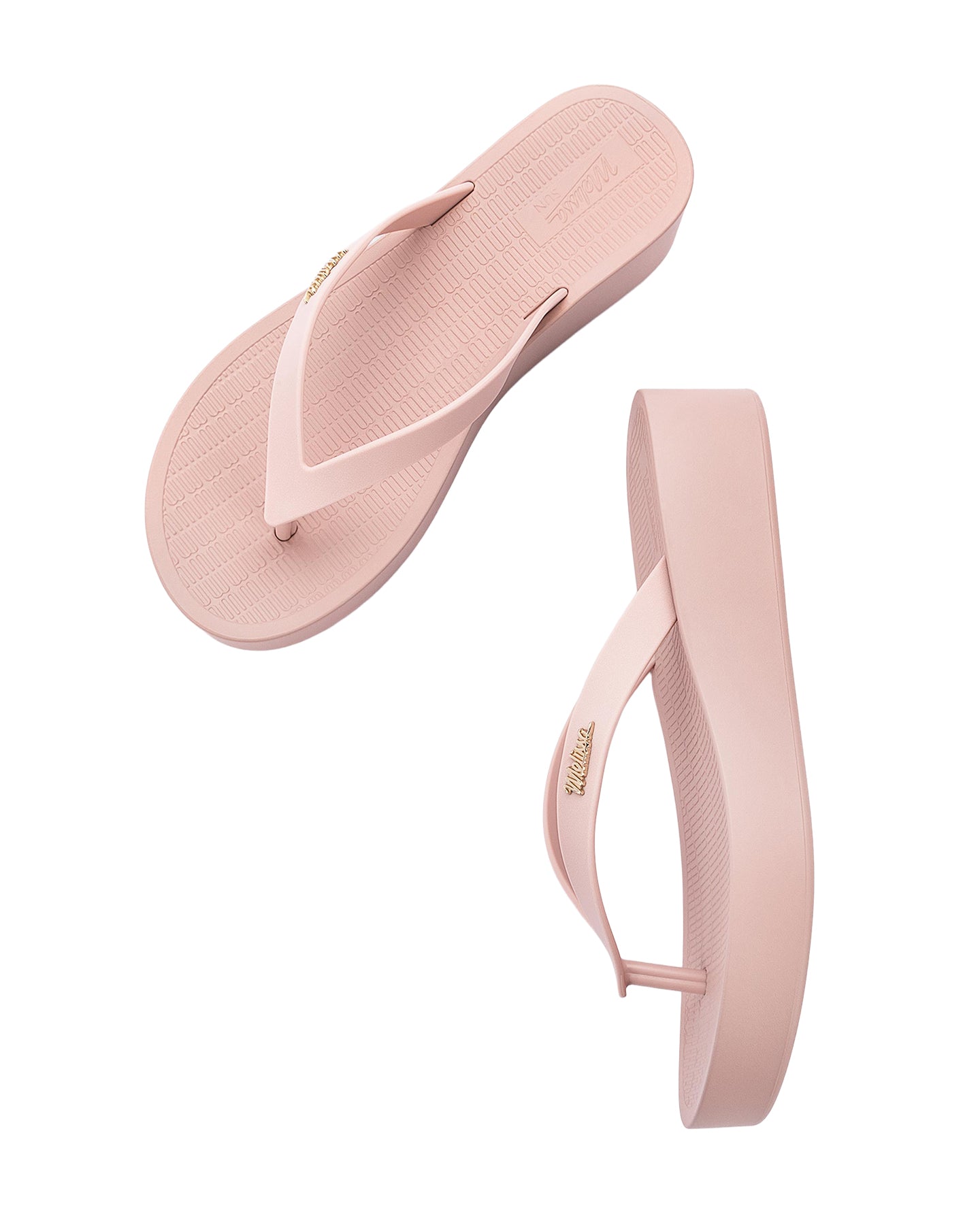 Melissa Sun Venice Platform in Soft Pink
