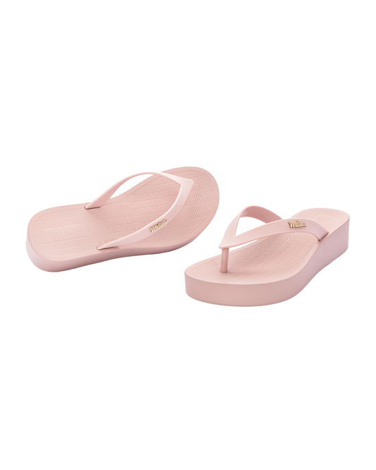 Melissa Sun Venice Platform in Soft Pink