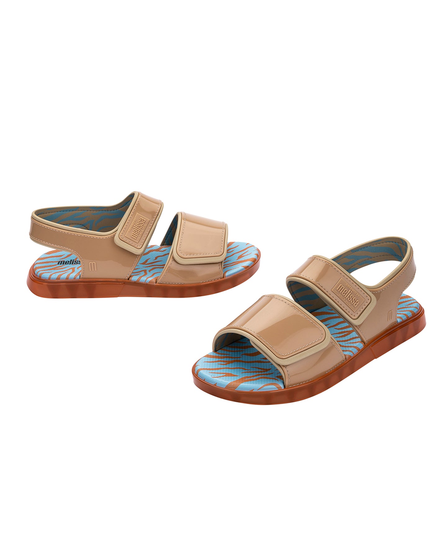 Melissa Sandals in Beige Color