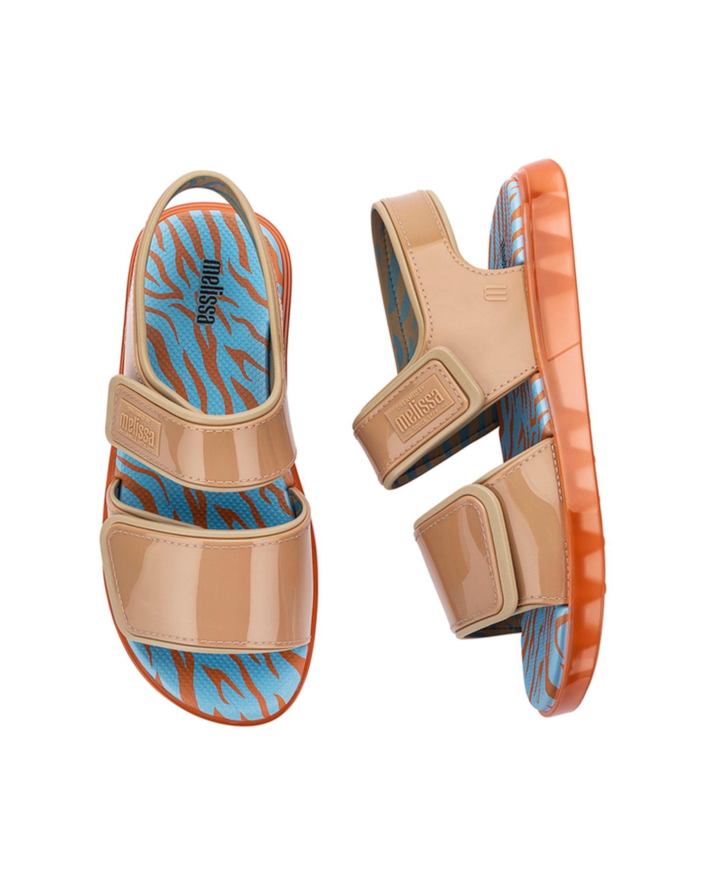 Melissa Sandals in Beige Color