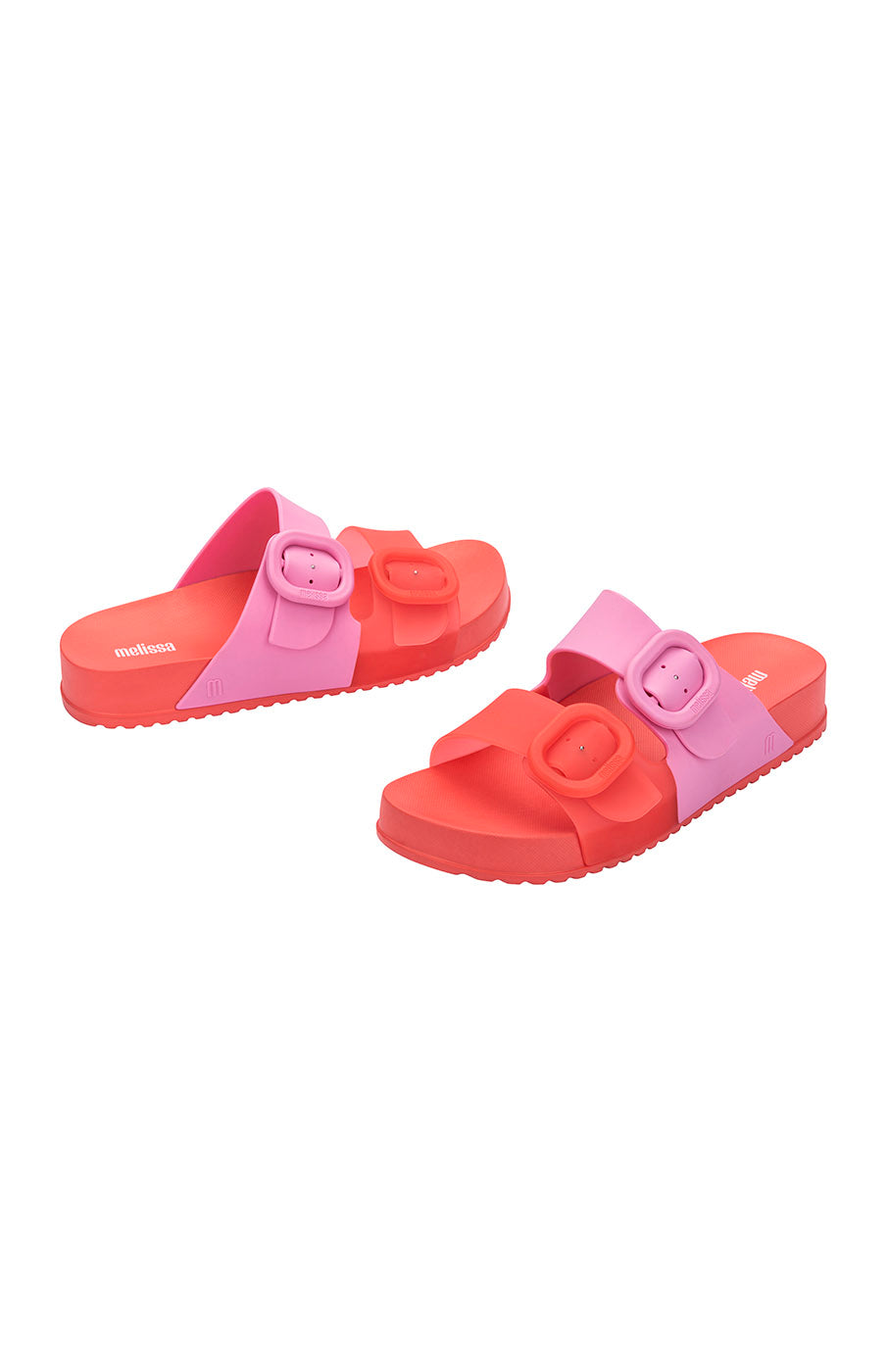 Melissa Cosy Slide AD in Pink/Red