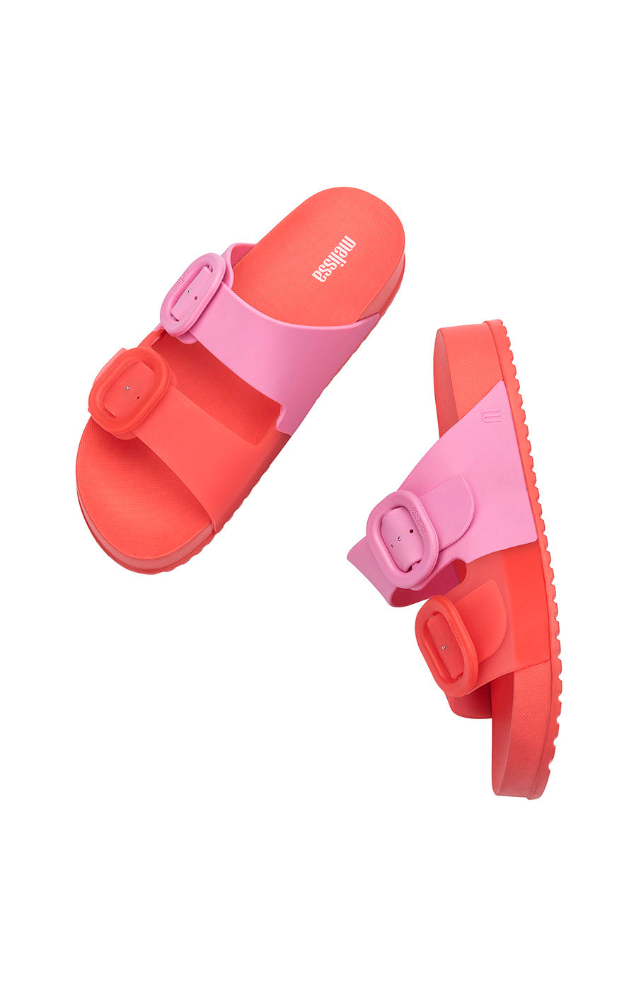 Melissa Cosy Slide AD in Pink/Red