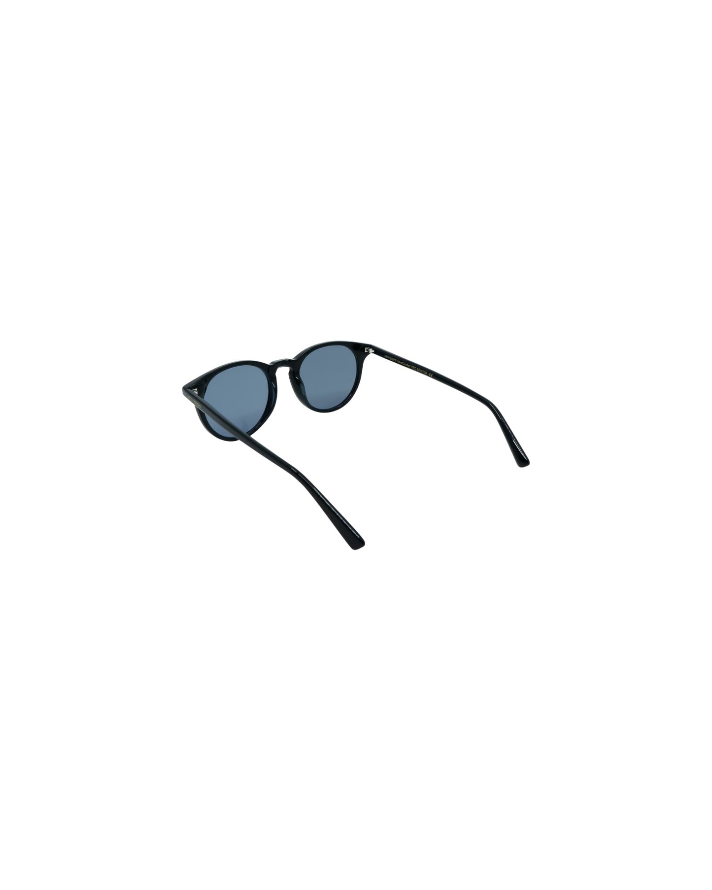 New-depp, Round sunglasses for men and women blue lens UV400 protection