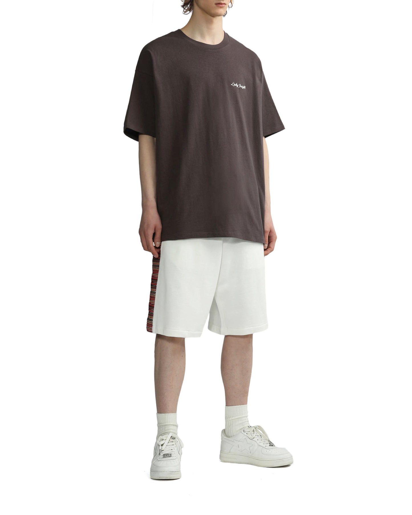 Men's Lucky Tonight T-shirt in Charcoal