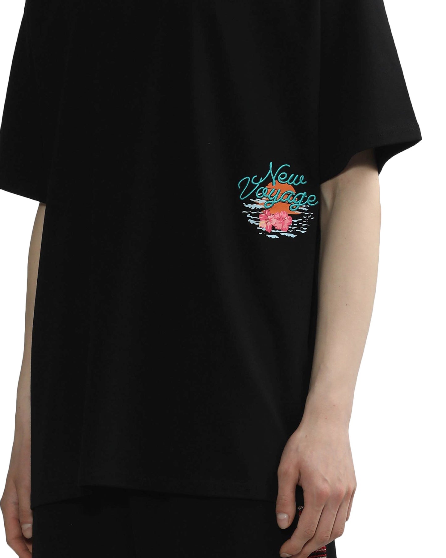FIVE CM Men's Palm T-shirt in Black