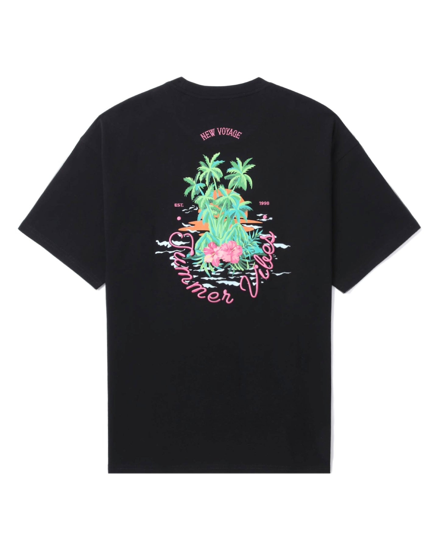 FIVE CM Men's Palm T-shirt in Black