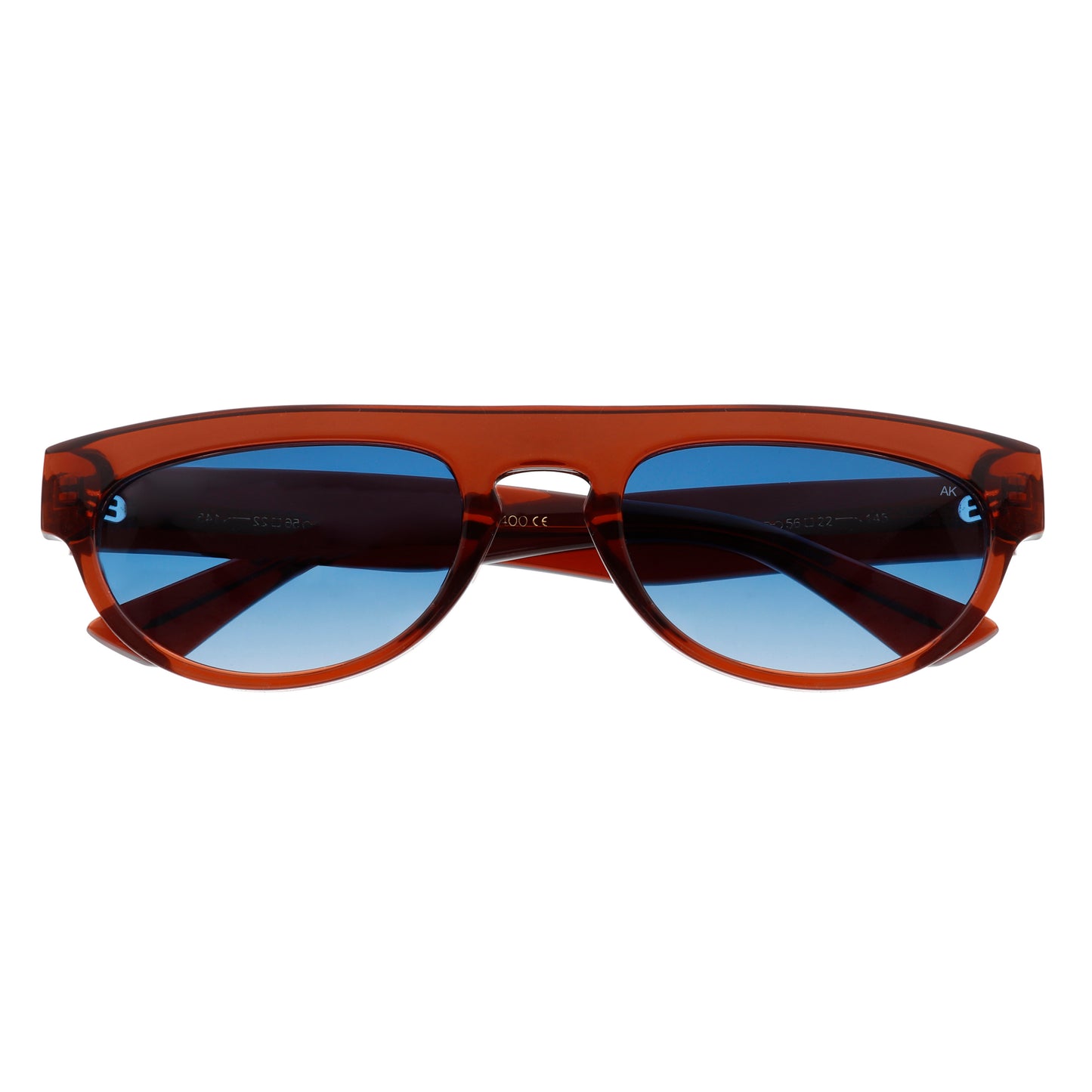 A.Kjaerbede Jake Sunglasses in Brown Transparent color