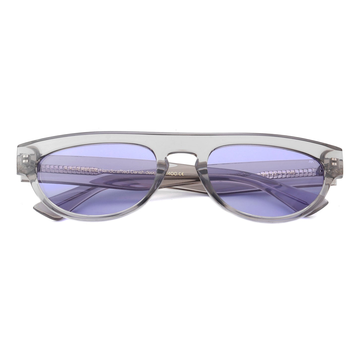 A.Kjaerbede Jake Sunglasses in Grey Transparent color