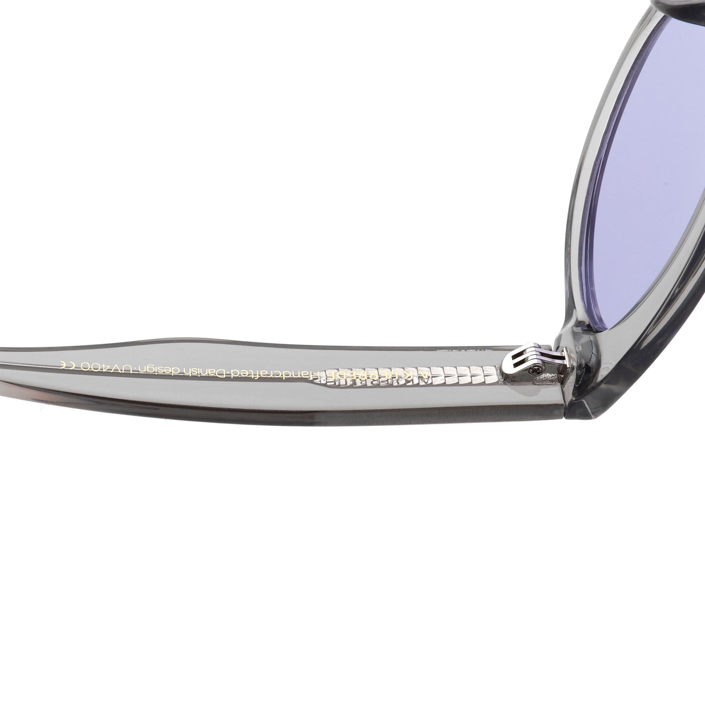 A.Kjaerbede Jake Sunglasses in Grey Transparent color