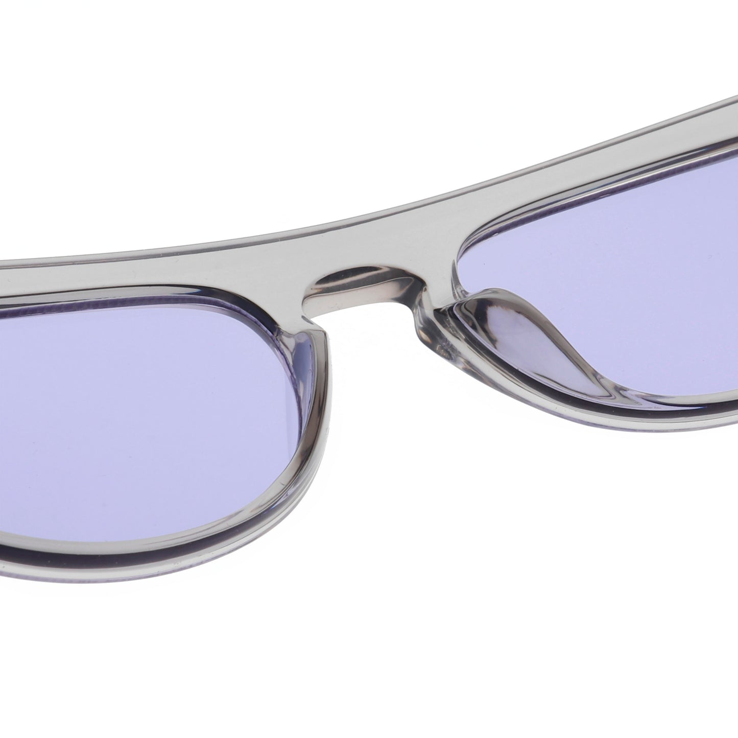 A.Kjaerbede Jake Sunglasses in Grey Transparent color