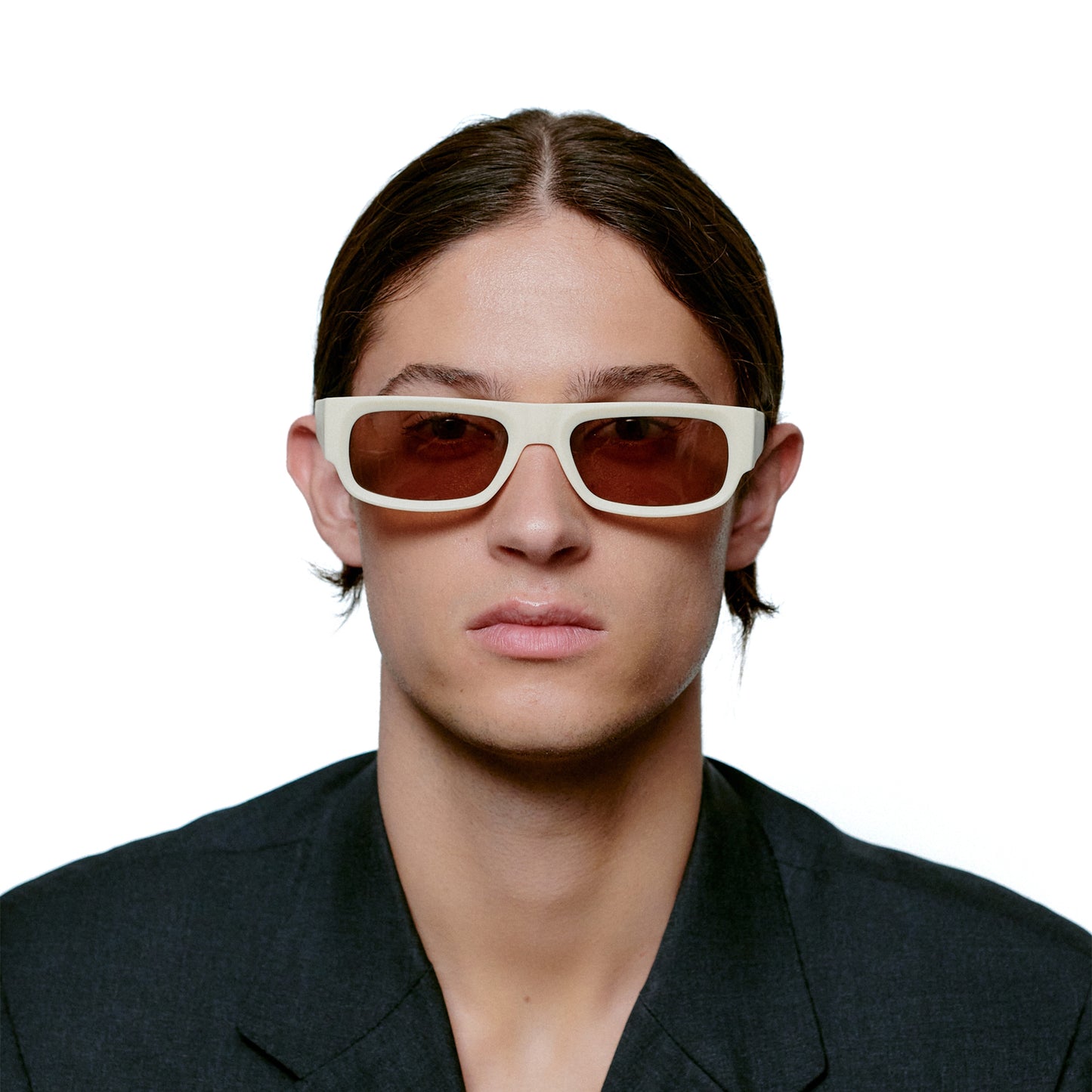 A.Kjaerbede Jean Sunglasses in Cream color