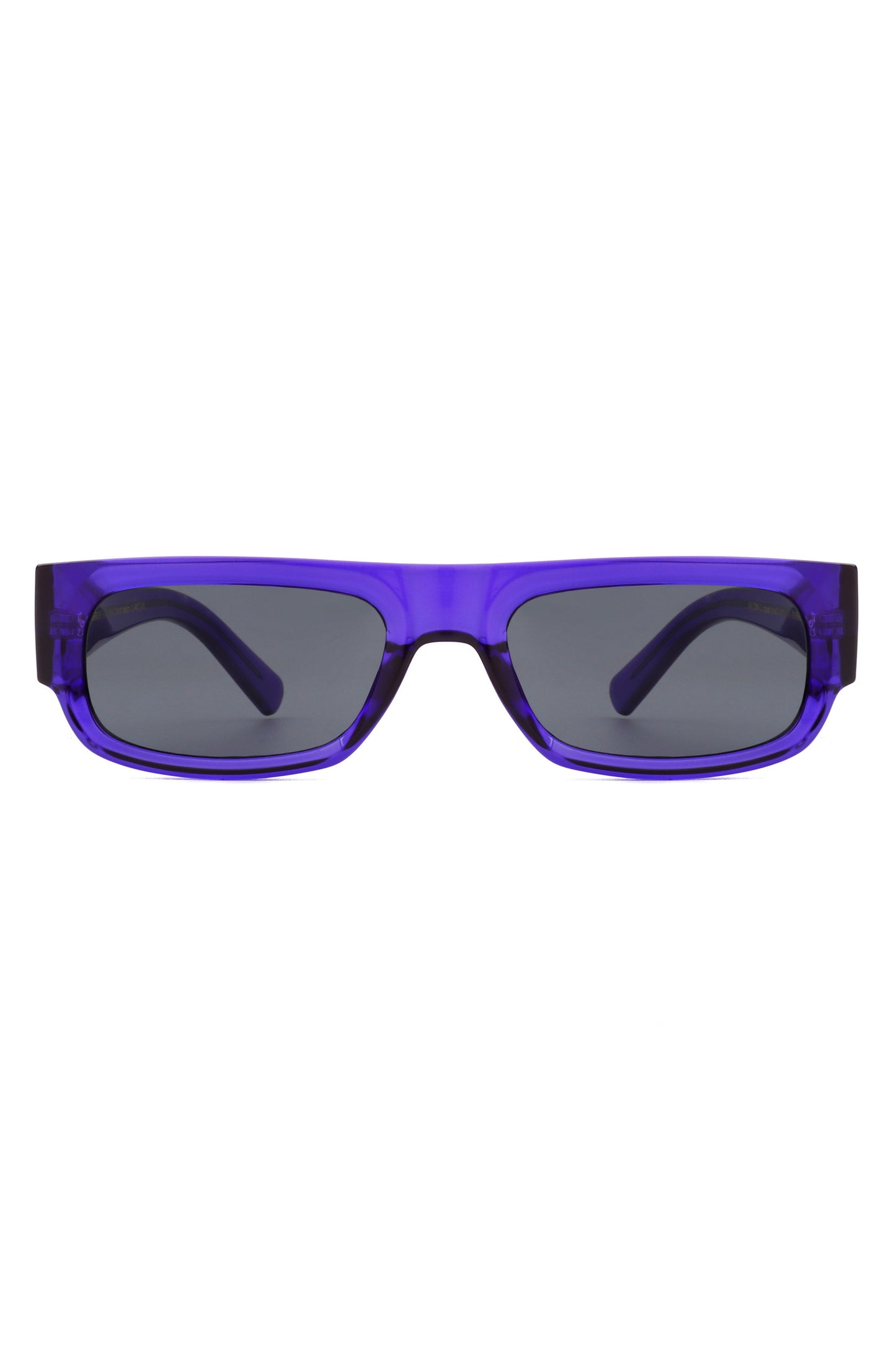 A.Kjaerbede Jean Sunglasses in Purple Transparent color