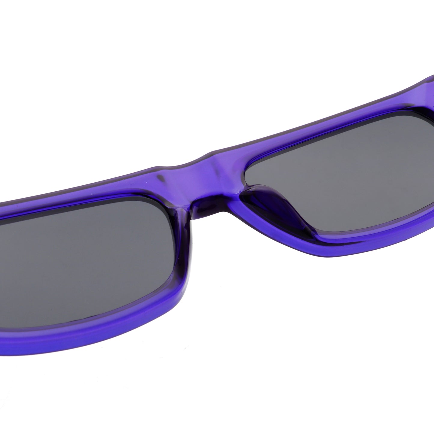A.Kjaerbede Jean Sunglasses in Purple Transparent color
