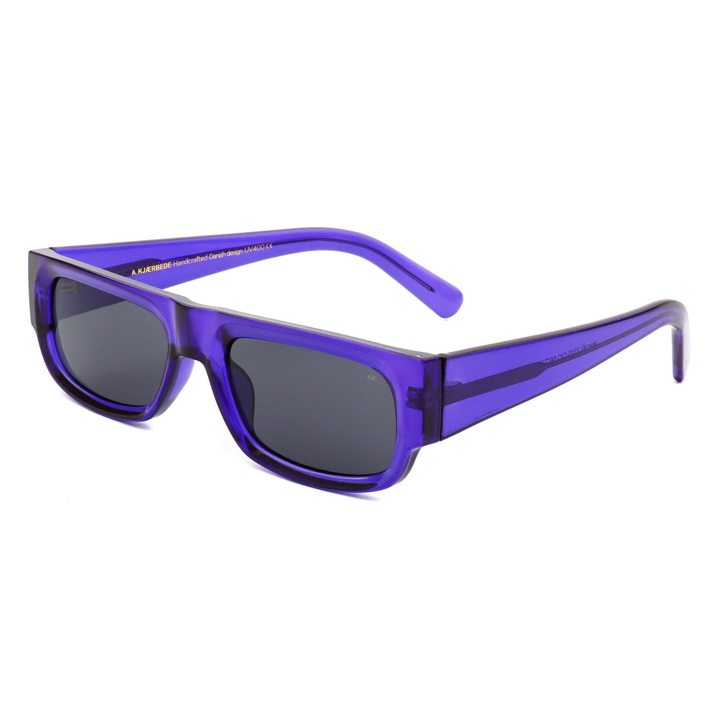 A.Kjaerbede Jean Sunglasses in Purple Transparent color