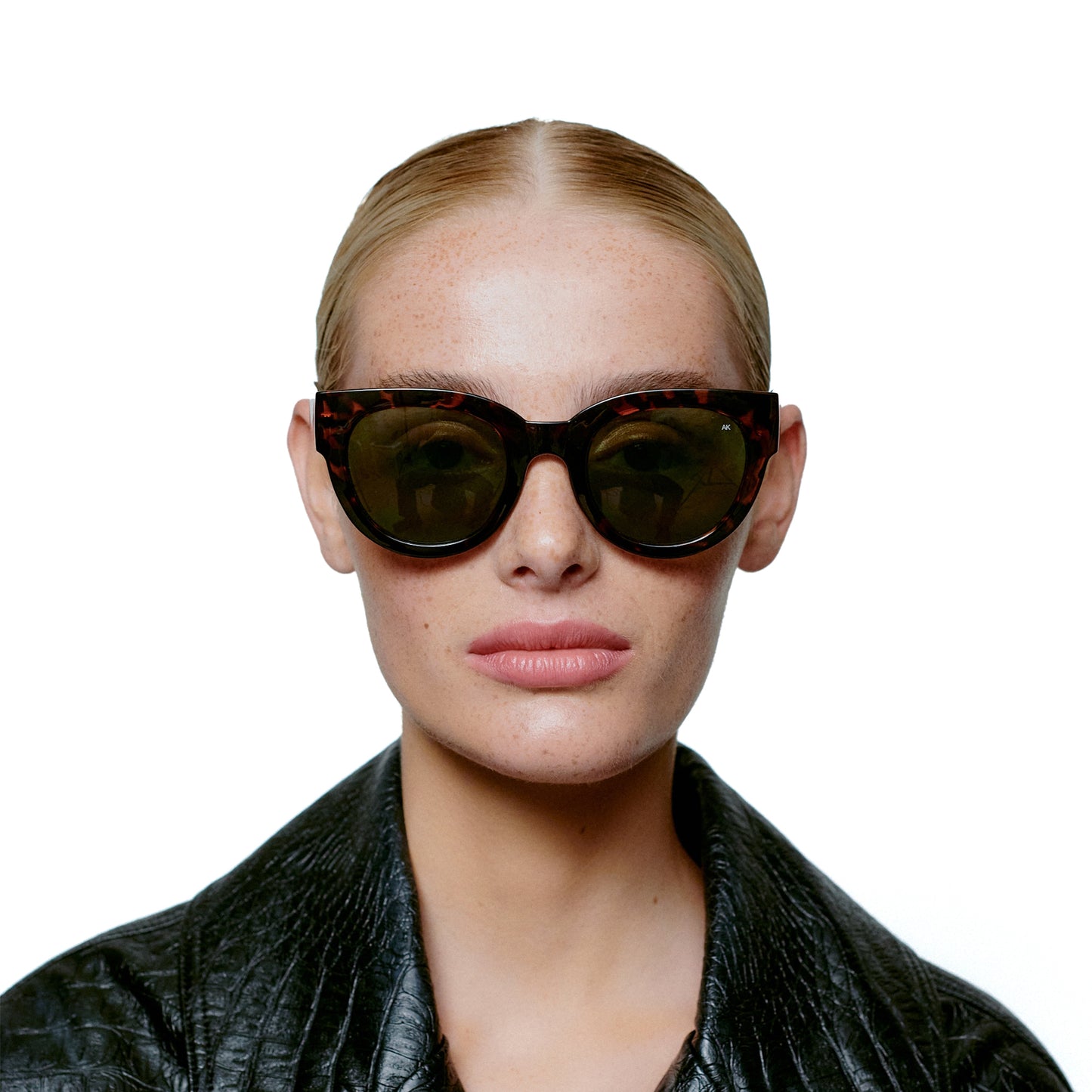 A.Kjaerbede Lilly Sunglasses in Demi Tortoise color