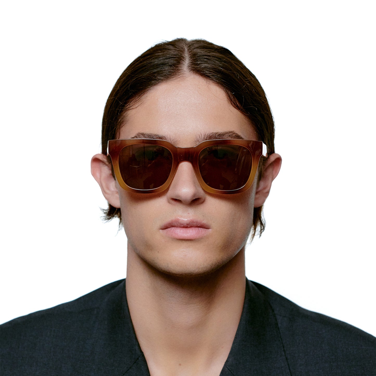 A.Kjaerbede Nancy Sunglasses in Demi Brown color