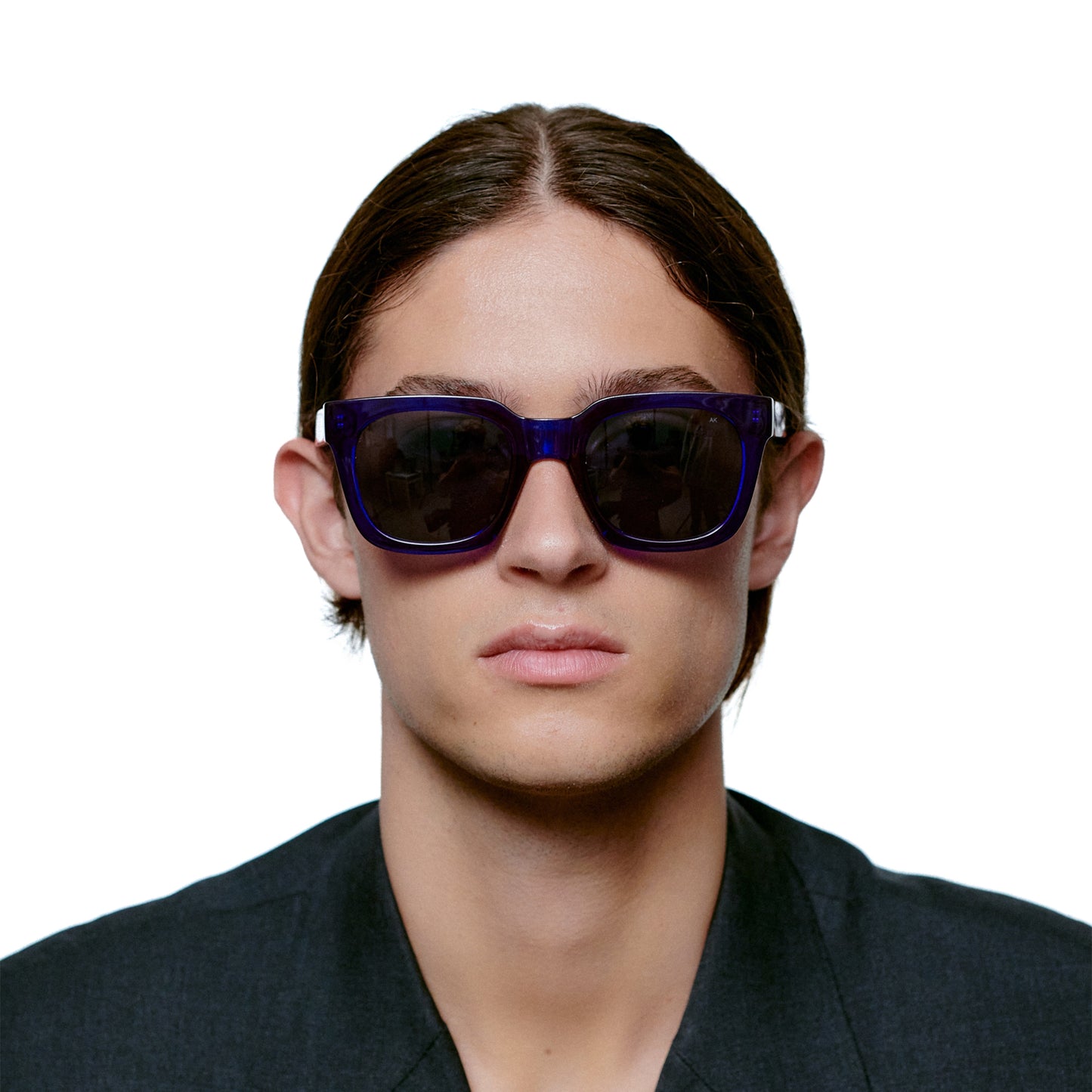 A.Kjaerbede Nancy Sunglasses in Purple Transparent color