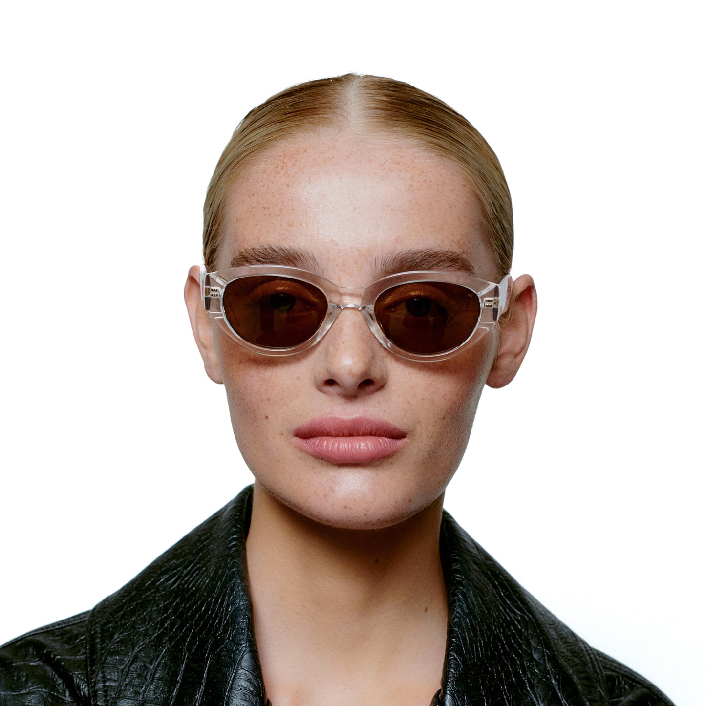 A.Kjaerbede Winnie Sunglasses in Crystal color