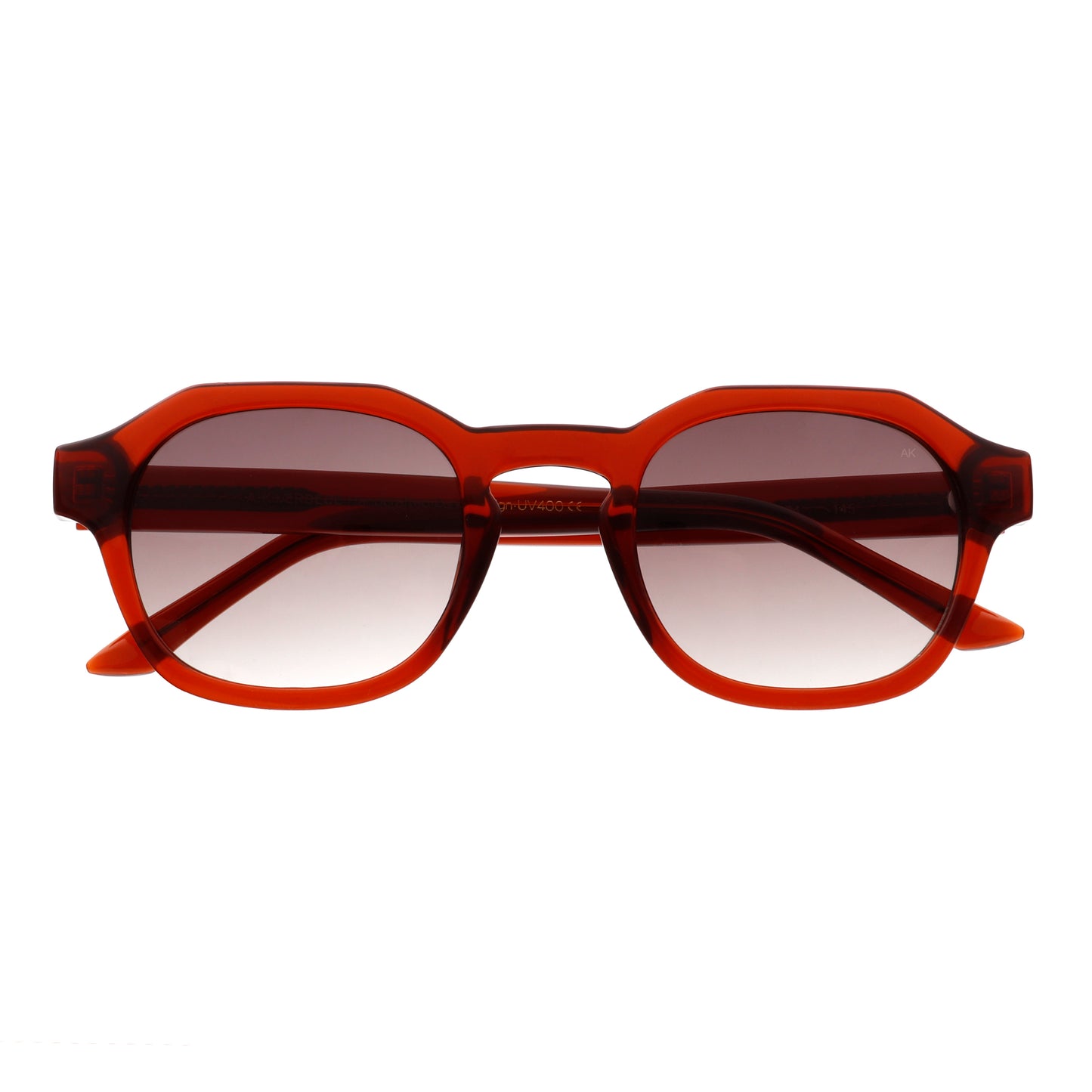 A.Kjaerbede Zan Sunglasses in Brown Transparent color