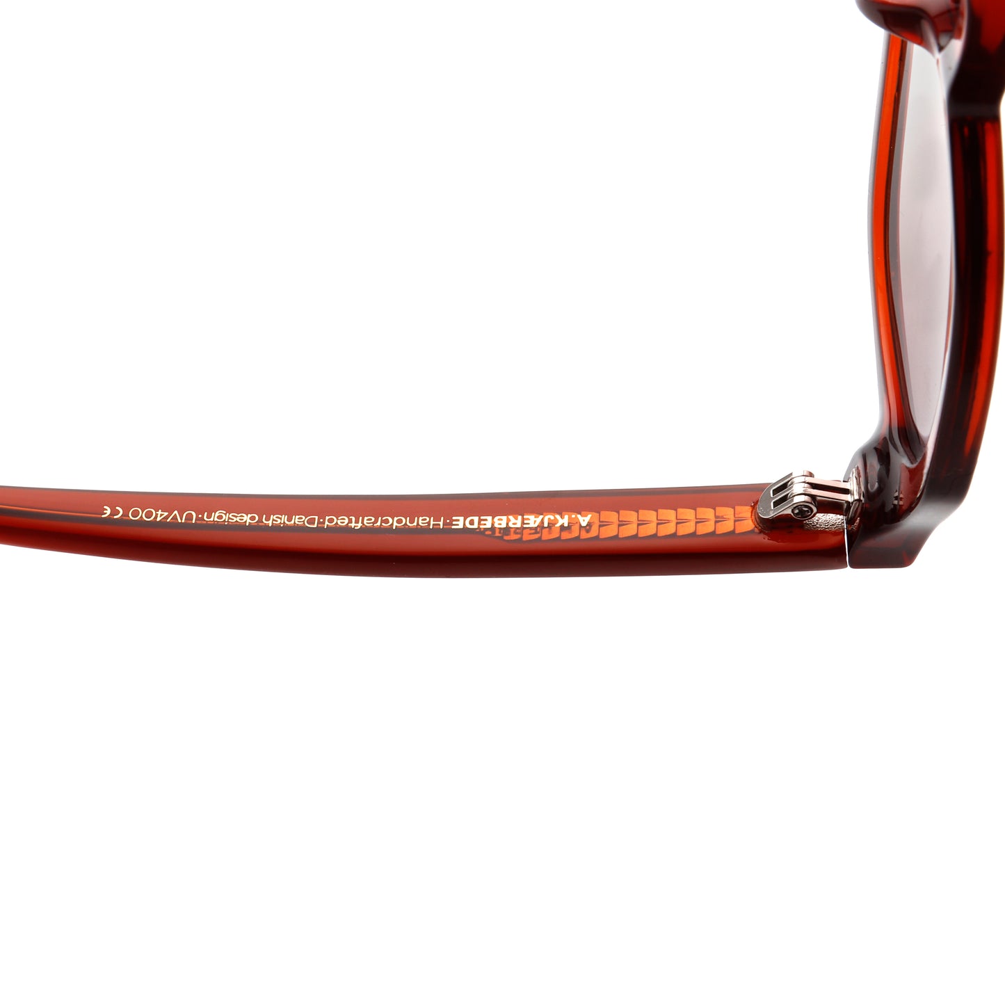 A.Kjaerbede Zan Sunglasses in Brown Transparent color