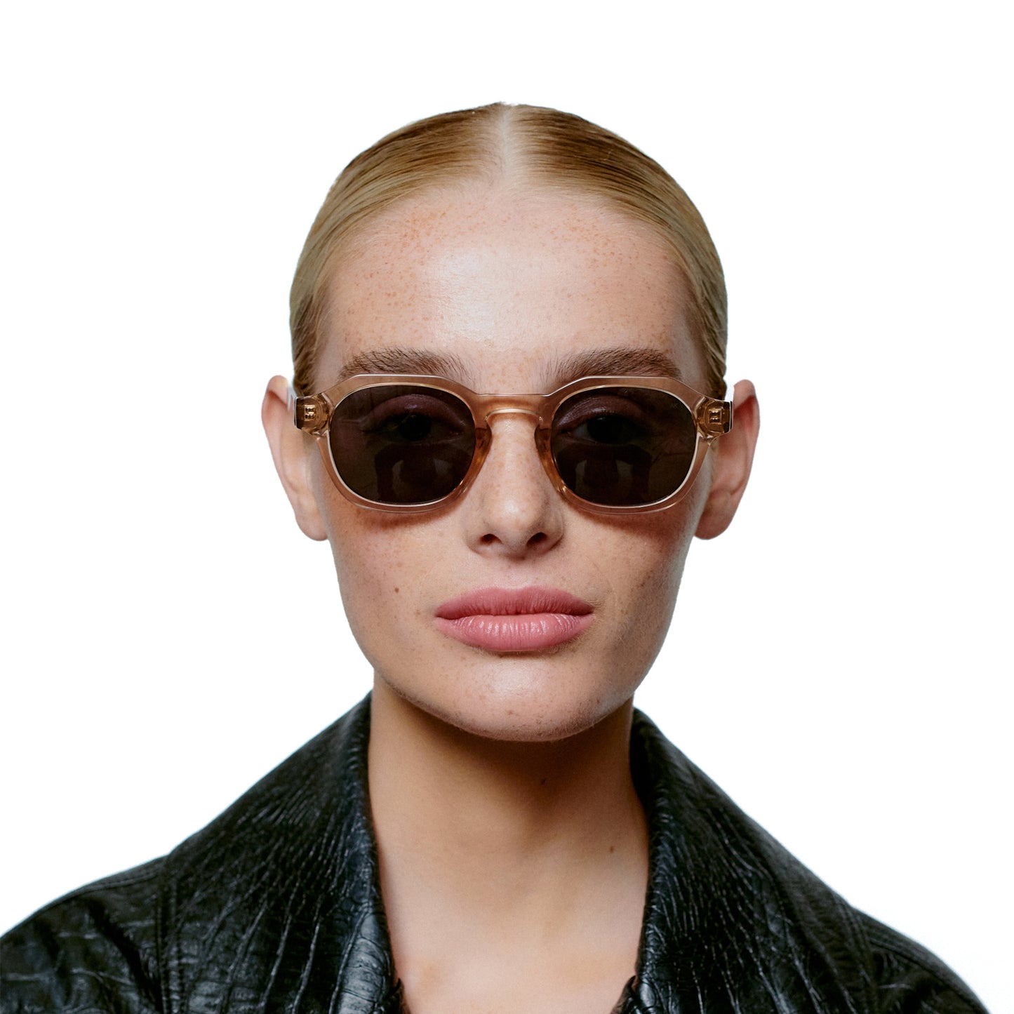 A.Kjaerbede Zan Sunglasses in Champagne color