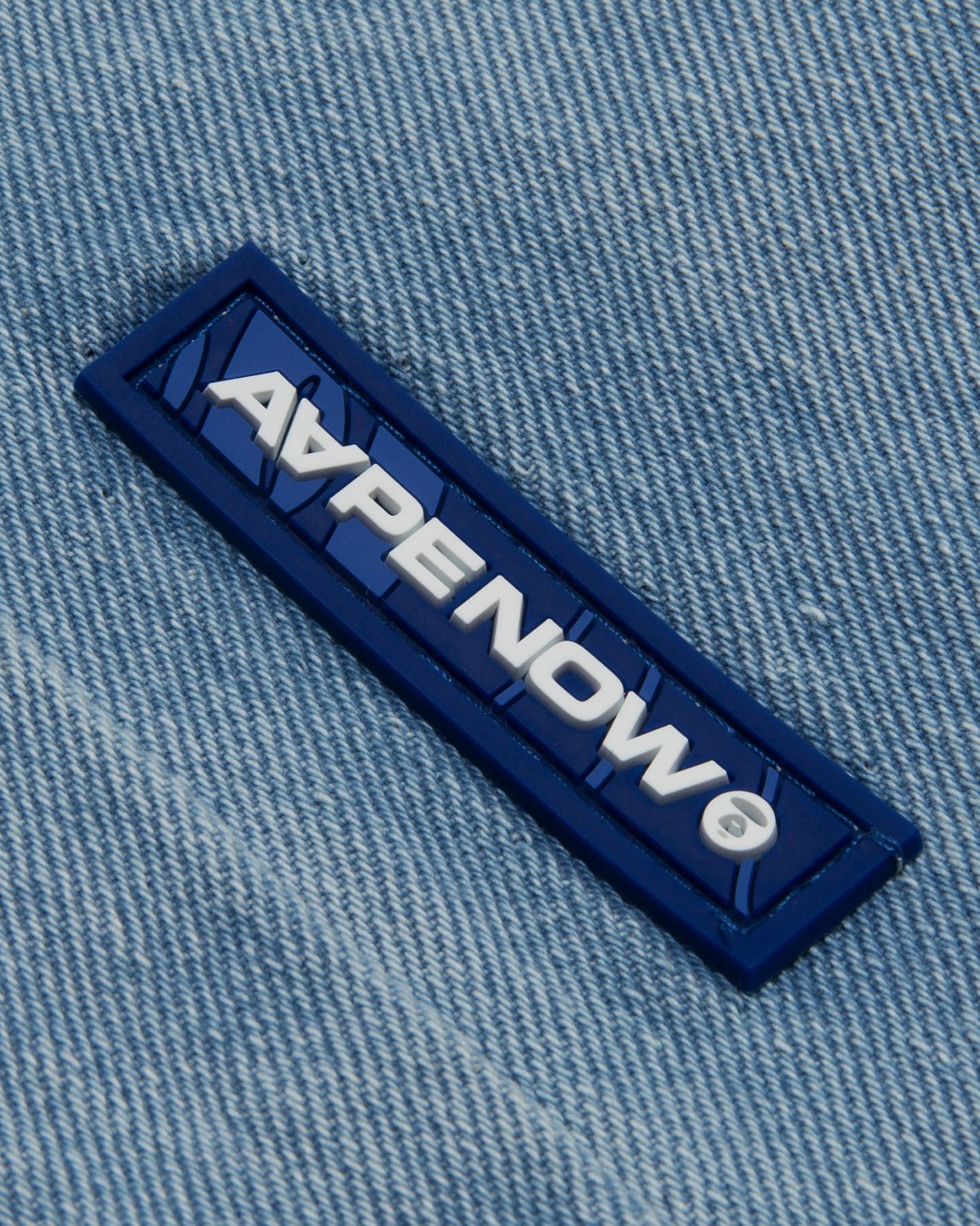 AAPE Men Woven Short in Light Blue