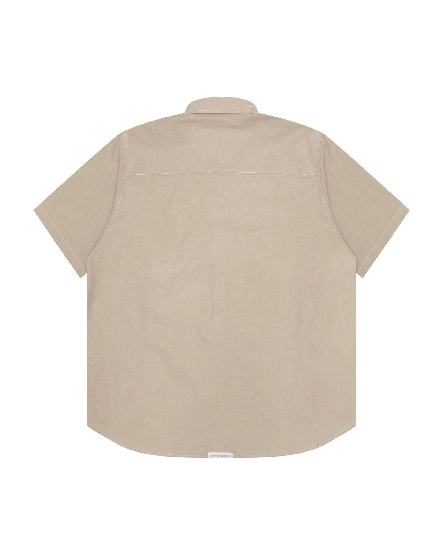 AAPE Men Short Sleeve Shirt in Beige