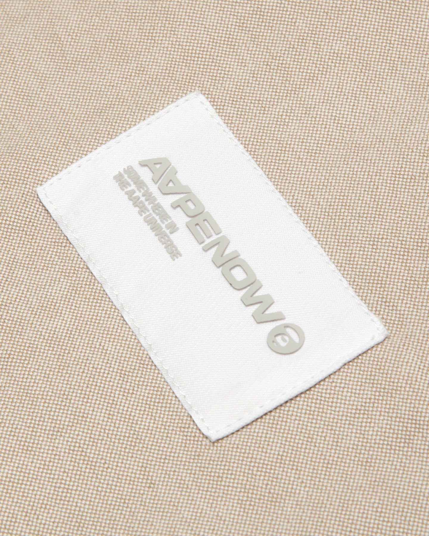 AAPE Men Short Sleeve Shirt in Beige