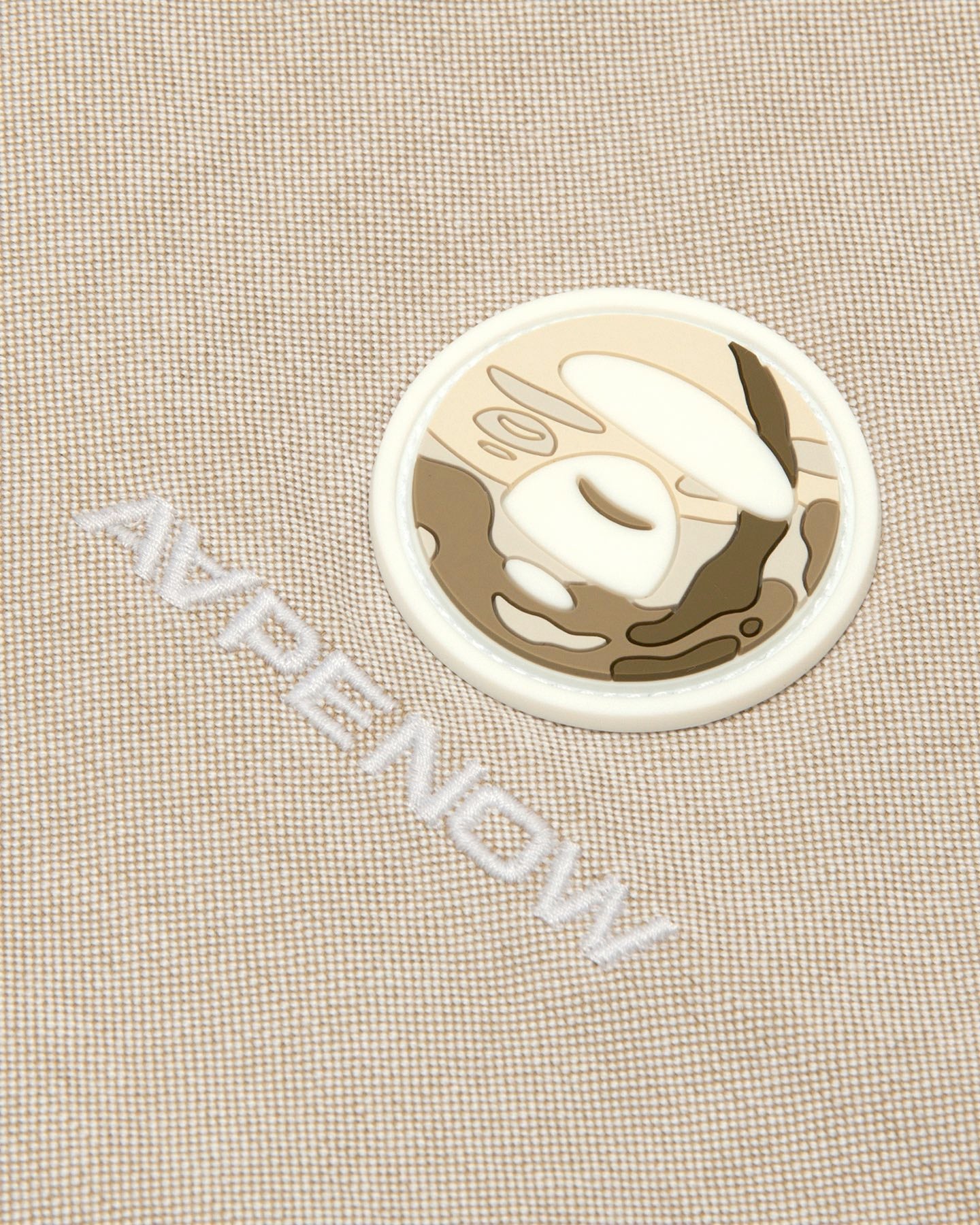 AAPE Men Short Sleeve Shirt in Beige