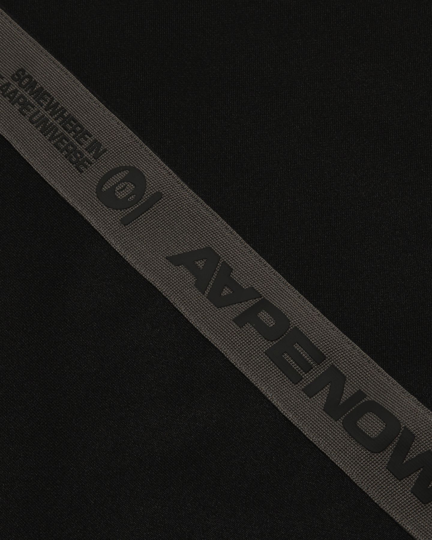 AAPE Men Zip Up Sweater in Black