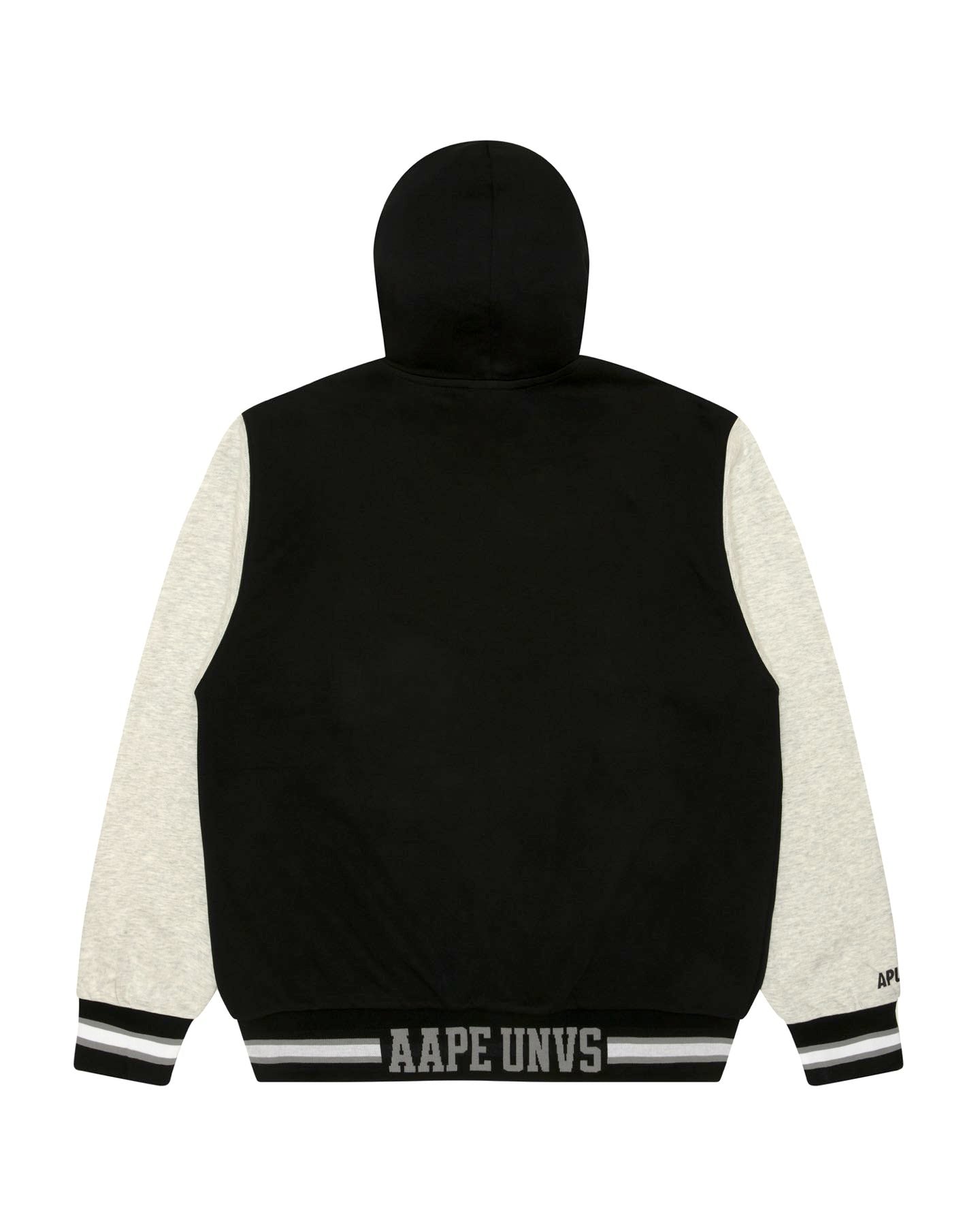 AAPE Men Zip Up Sweater in Black
