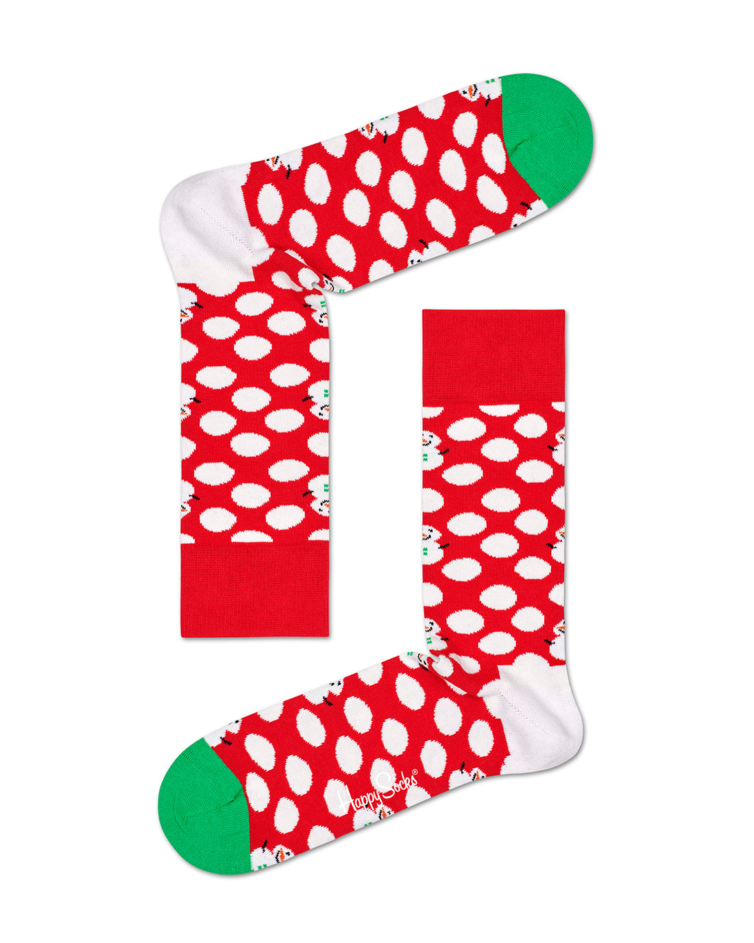 Big Dot Christmas Snowman Sock