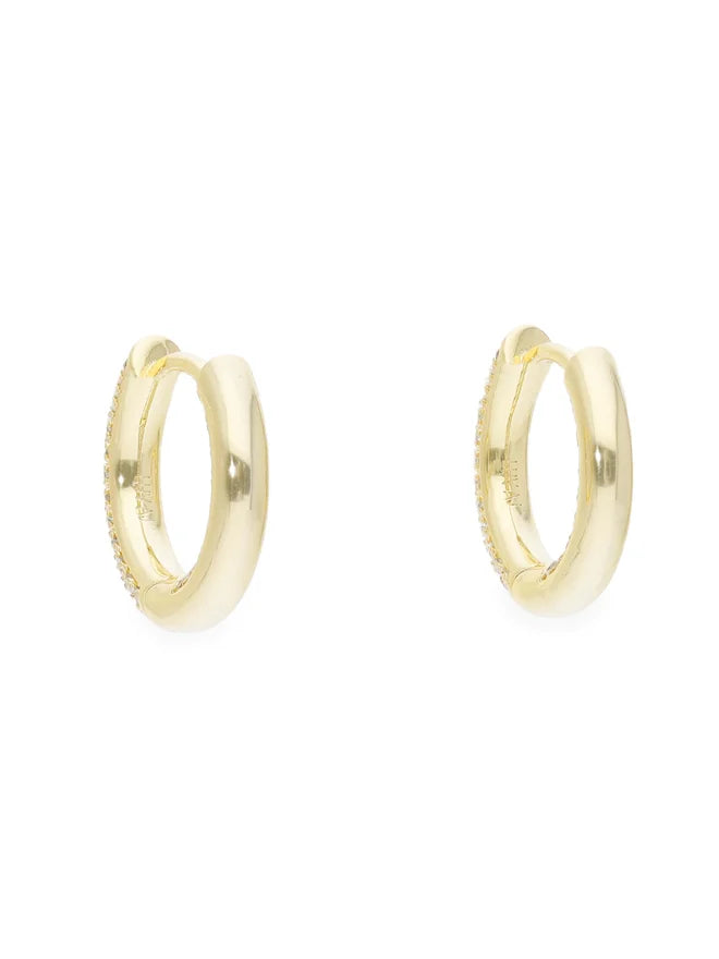 The Reversible Amalfi Hoops- Gold