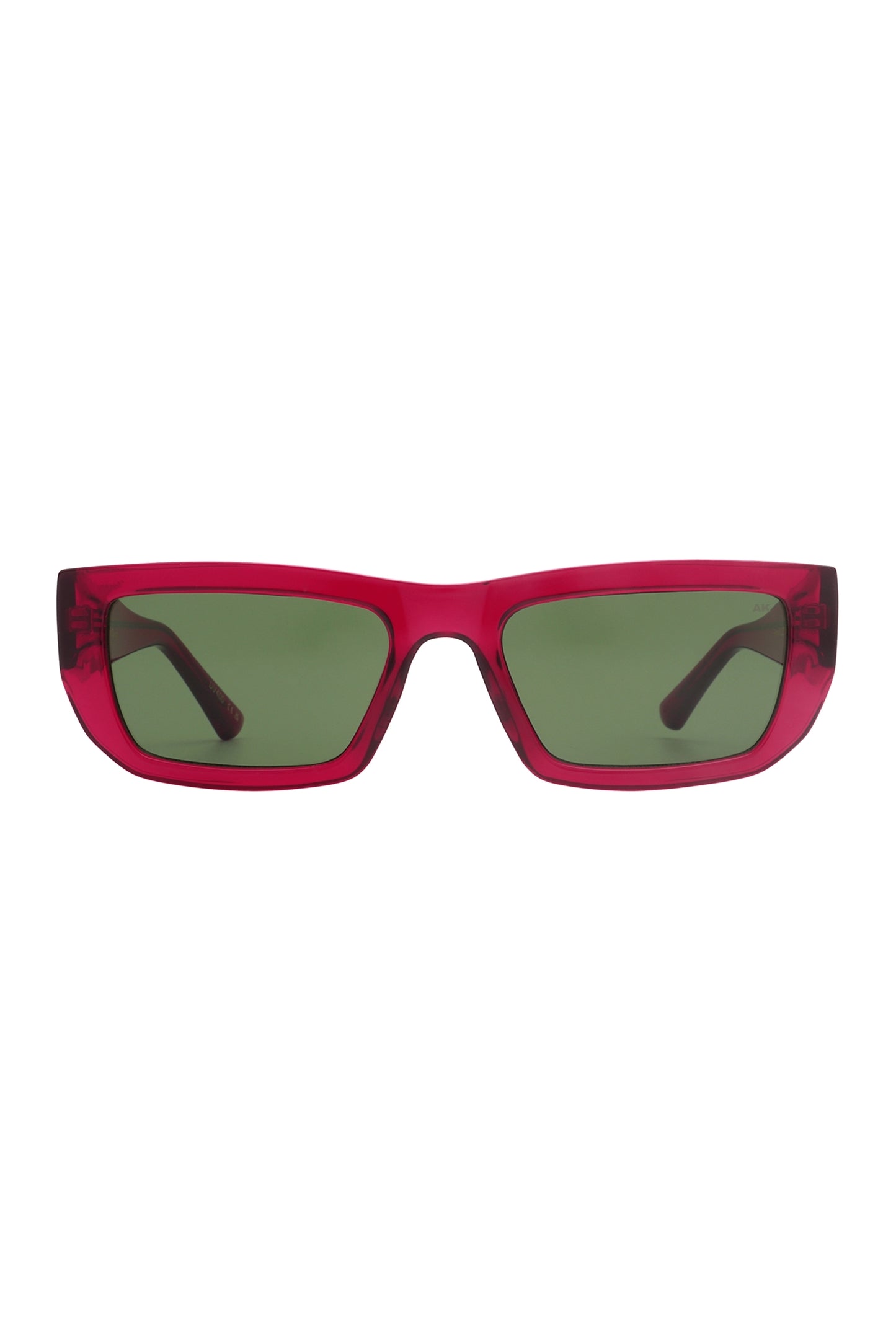A.Kjaerbede Fame Sunglasses in Burgundy Transparent color