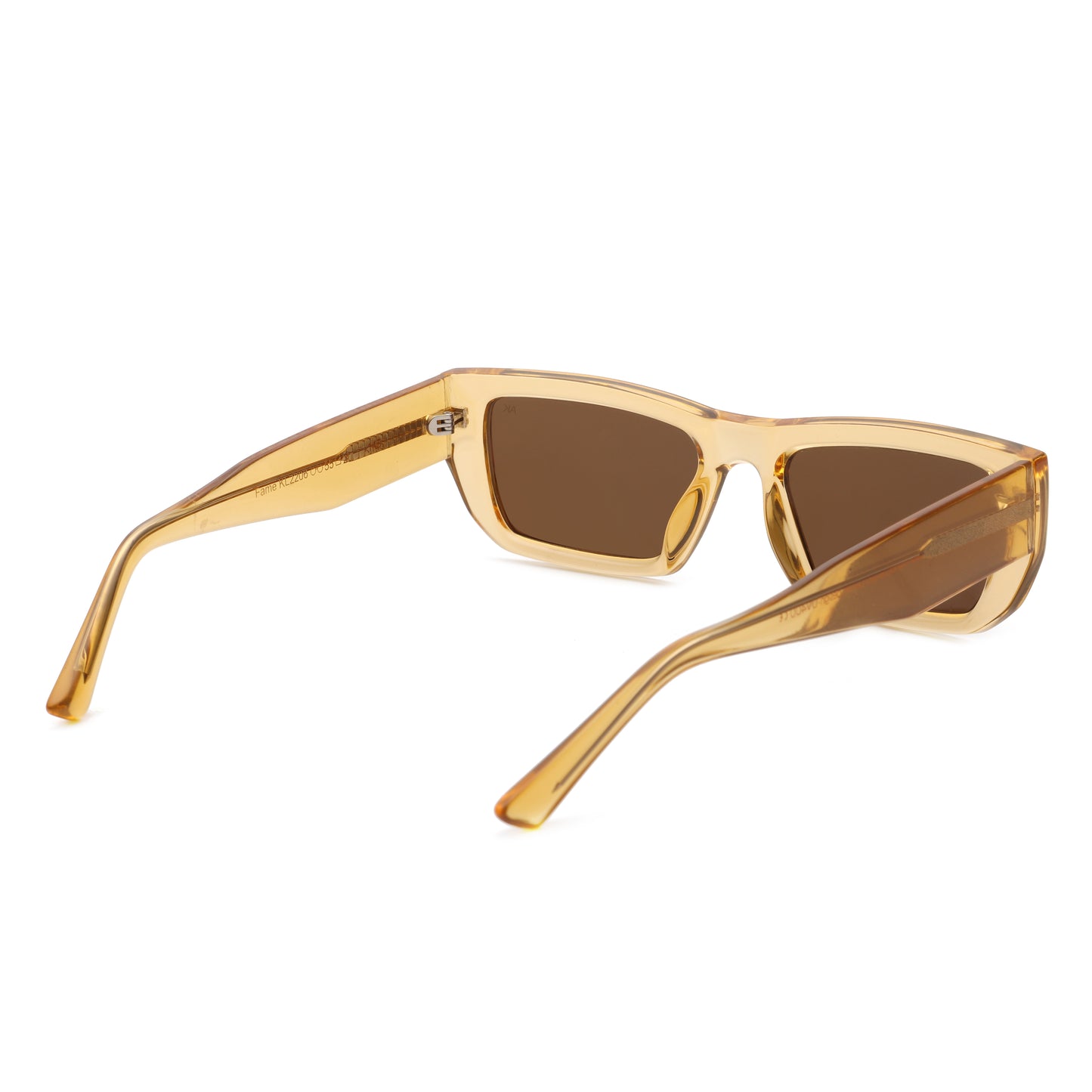 A.Kjaerbede Fame Sunglasses in Yellow transparent color