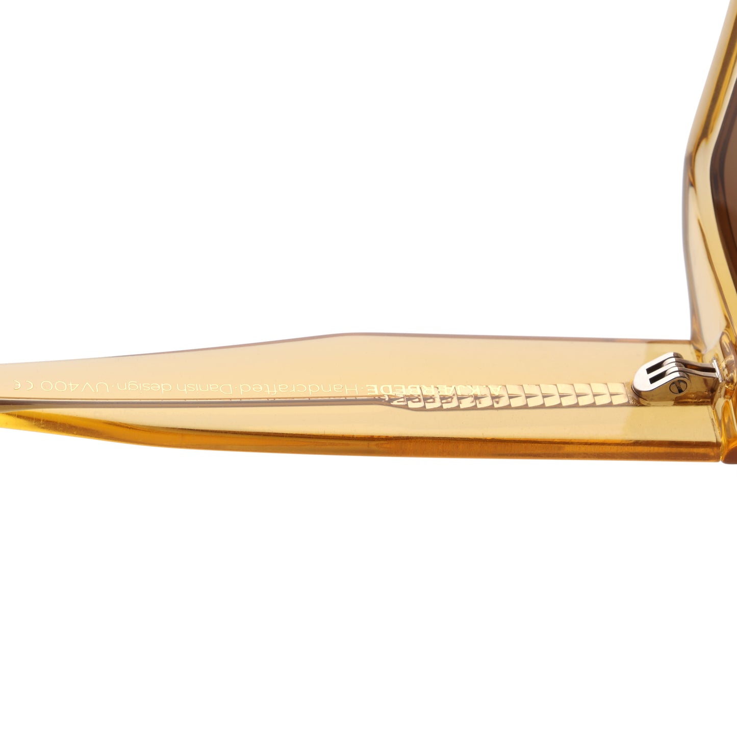 A.Kjaerbede Fame Sunglasses in Yellow transparent color