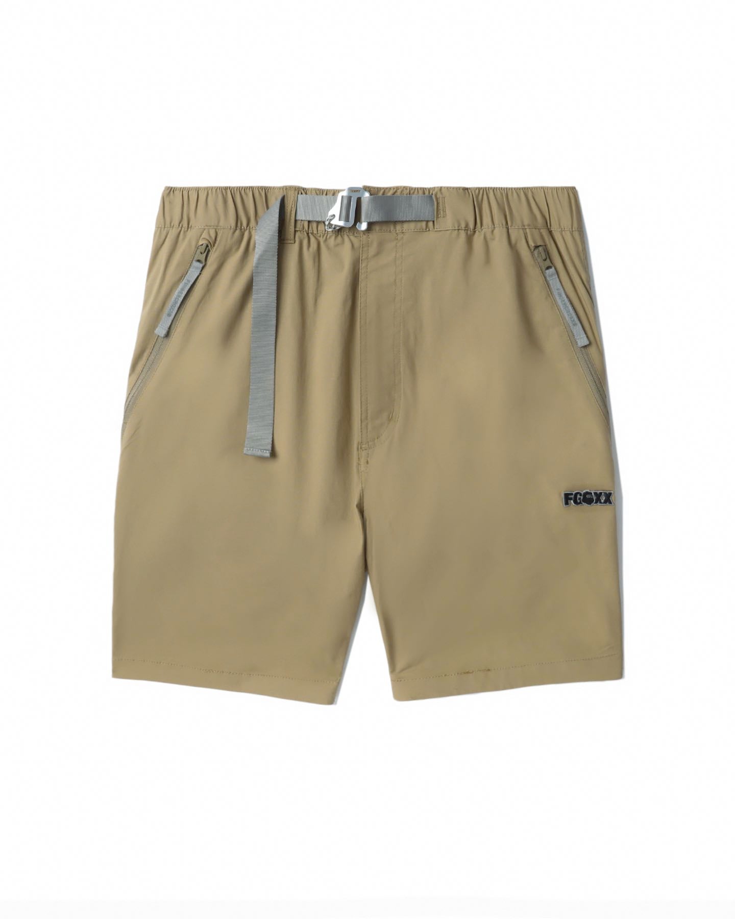 Men's - Belted Shorts in Beige